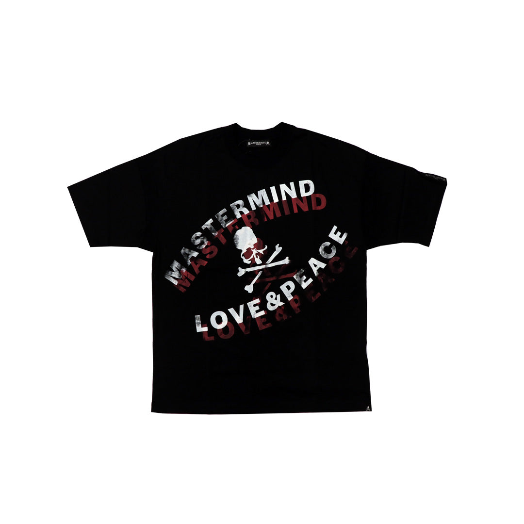 MASTERMIND WORLD Punk logo boxy fit tee (Black) | Isetan KL Online Store