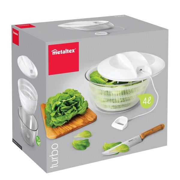 METALTEX Turbo Salad Spinner | Isetan KL Online Store