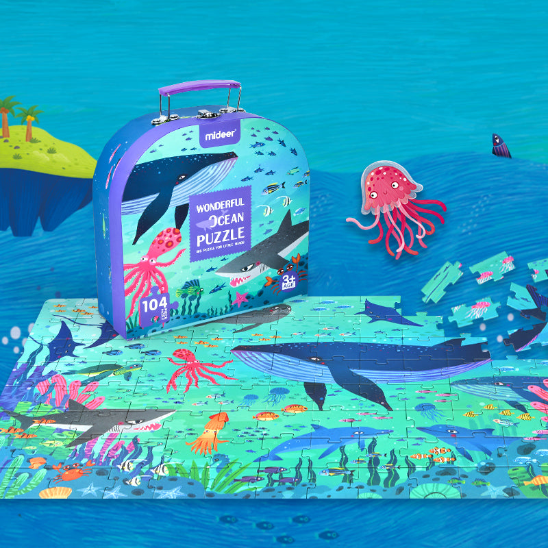 MIDEER WONDERFUL OCEAN PUZZLE | Isetan KL Online Store