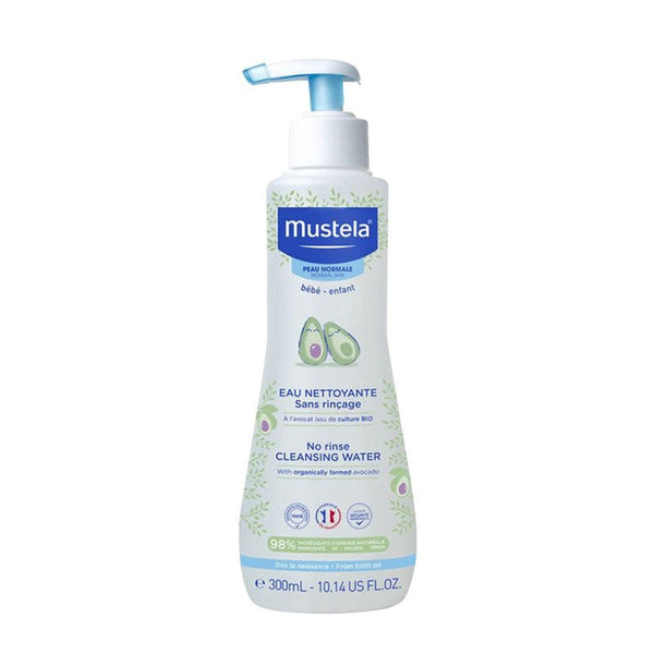MUSTELA NO RINSE CLEANSING WATER WITH ORGANICALLY FARMED AVOCADO 300ML | Isetan KL Online Store