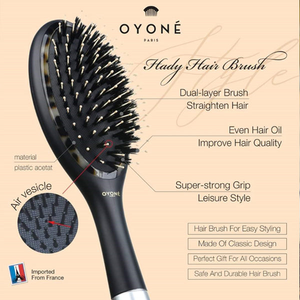 OYONE PARIS Hedy Hair Brush | Isetan KL Online Store