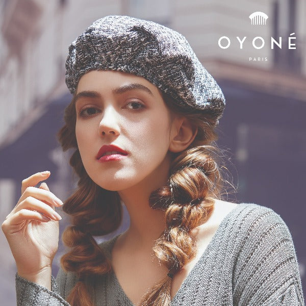 OYONE PARIS Parisian Vibrancy - Thea Hat (Lt Grey) | Isetan KL Online Store