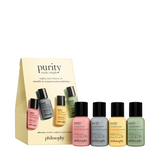 PHILOSOPHY Philosophy Purity Made Simple Mighty Minis Cleanser Set 30ml x 4 | Isetan KL Online Store