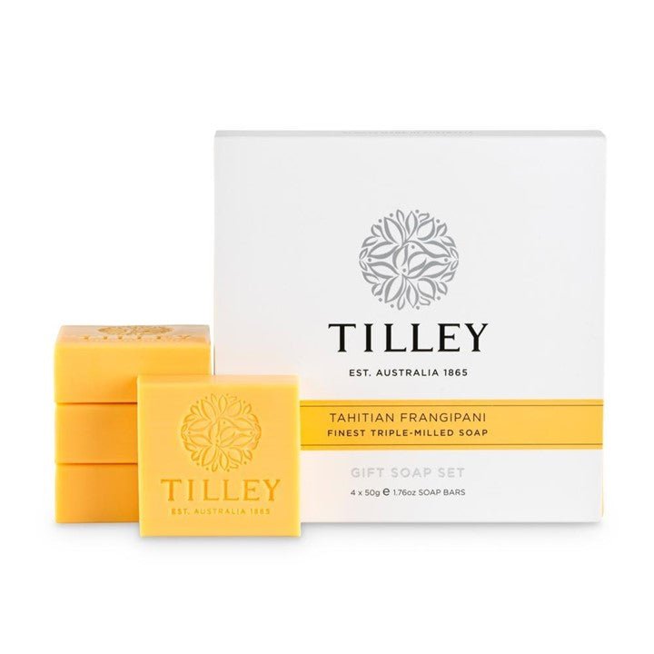 TILLEY Tahitian Frangipani Gift Soap Set | Isetan KL Online Store
