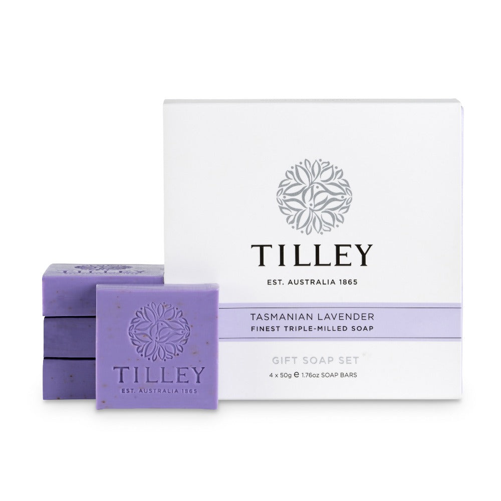 TILLEY Tasmanian Lavender Gift Soap Set | Isetan KL Online Store